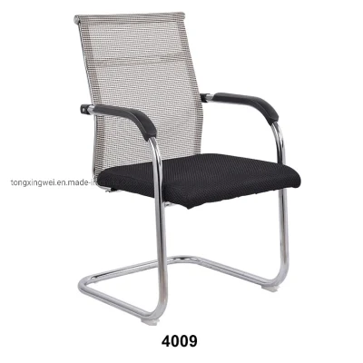  Moderno mobiliario de silla de oficina silla de visitante de tela de servicio pesado
