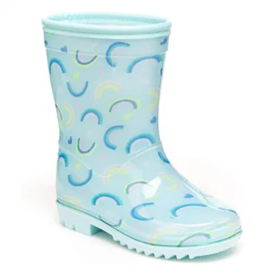 La mujer botas de lluvia PVC adecuado Calzado ligero y resistente al agua los zapatos al aire libre