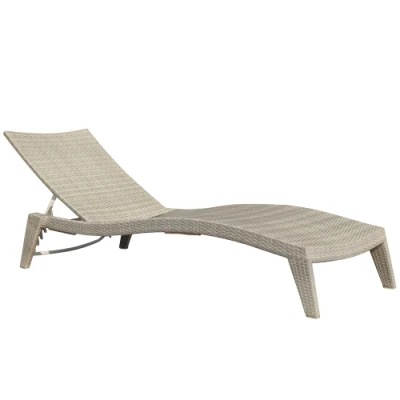 Hotel Ocio mimbre Piscina silla lateral Ratán tumbona exterior Salón Garden Chaise