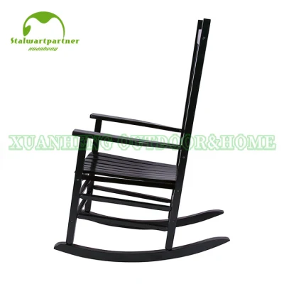 Silla reclinable de madera para jardín