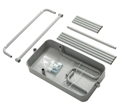 Perchero de pie dormitorio colgador de ropa con estantes Rack