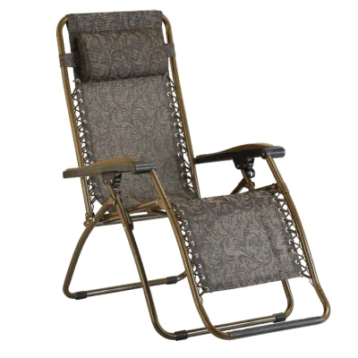 Exterior Acero plegable Zero Gravity relajante Salón sillón reclinable playa