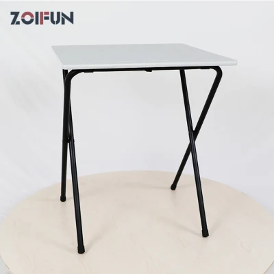  Silla de mesa plegable simple Escuela examen de aula plástico de madera al aire libre Reunión de Jardín Combo
