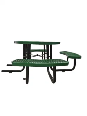  Muebles de alta calidad OEM Ada 46&quot; de mesas de picnic al aire libre Jardín ampliar mesa de comedor y sillas