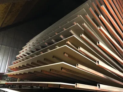 HPL Melamina Board Marine Contrachapado Mesa de cena para jardín al aire libre Muebles