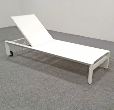 Mobiliario de playa exterior Doble Sunbed Sun Lounger