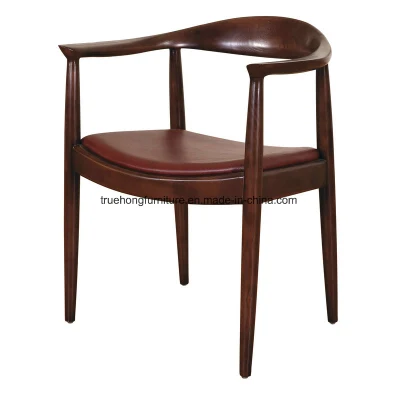 Mayorista de la fábrica de madera maciza de madera Silla de la cena el restaurante del hotel mobiliario silla