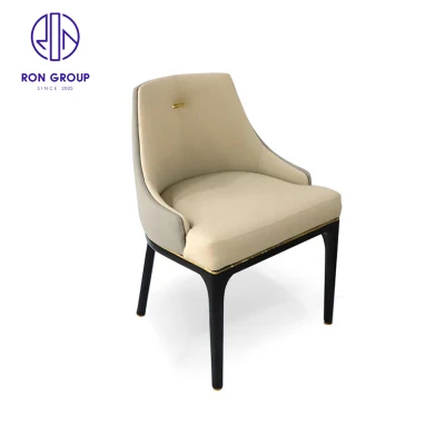 Hot Vender Quality Restaurant Hotel Inicio Armless Grey Sillas de comedor