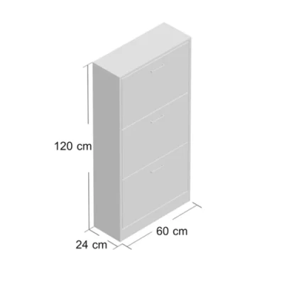 Salón Muebles de dormitorio simple Zapato cerrado de madera de almacenamiento Rack