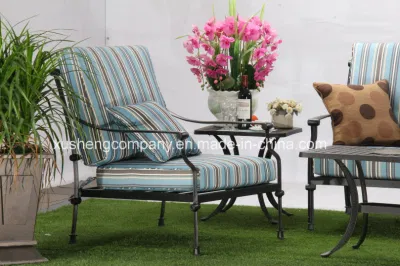 Diseño moderno, muebles de exterior de aluminio fundido de Azusa Silla de Comedor