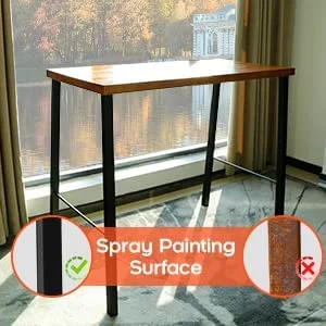 Ml135 30 pulgadas comedor patas de mesa conjunto de 2 Metal Piernas Banco piernas Industria Mesa de Café Escritorio