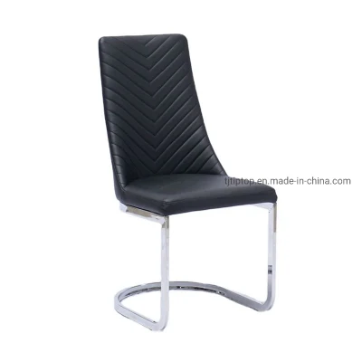 Sillas de comedor individuales con brazo conjunto de la Ronda de Venta Estructura de tubo Cane Back Retro apilable Industrial