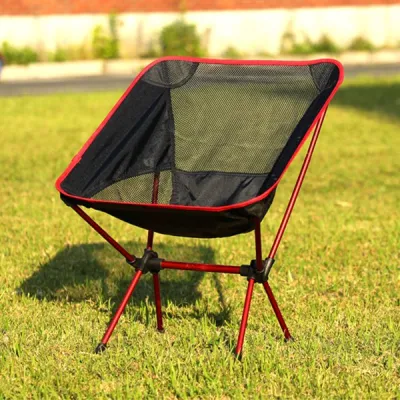  Silla plegable silla de campamento de alta espalda Camping portátil de servicio pesado Y asiento de viaje al aire libre