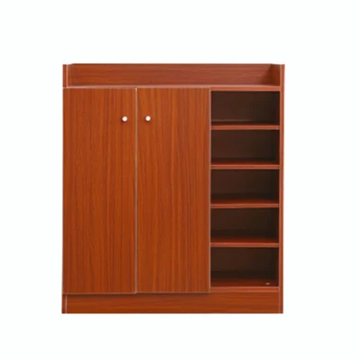 Made in China Modern Home Wooden Storage Cabinet Living Room Cabinets Shoe Rack Wooden Shoe Cabinet Rack with Door and Shelf