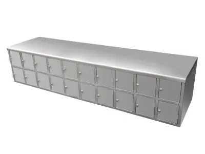  304 Armario de acero inoxidable para el almacenamiento de zapatos de laboratorio duraderos