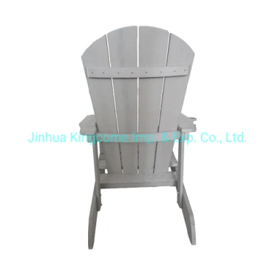 Material de madera de plástico/poliestireno para exteriores Diseño moderno silla Adirondack con nuevo Diseño
