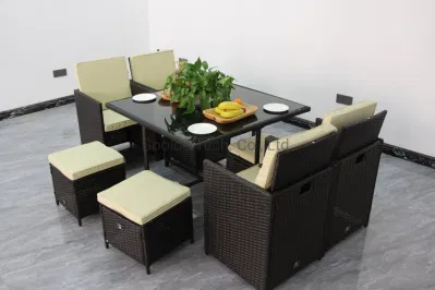  Home Hotel Restaurante Jardín Patio juego de comedor