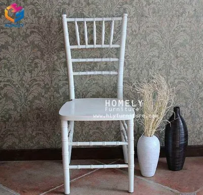 Mobiliario de restaurante Boda Metal Hierro aluminio Chiavari silla para eventos