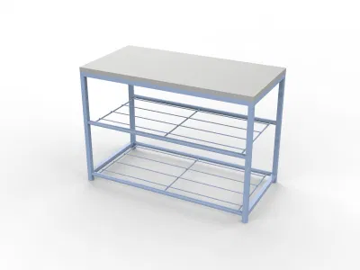 Bastidor de zapata apilable de 3 niveles de tendencia simple, zapata ajustable y prescindible Organizador de almacenamiento de estantes