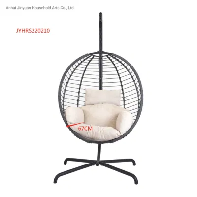 En el exterior Rattan pájaro&prime; S Nido Cesta nórdicos Presidencia balcón colgado silla silla columpio en el hogar