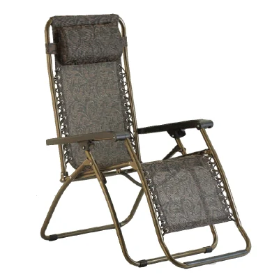 Exterior Acero plegable Zero Gravity relajante Salón sillón reclinable playa
