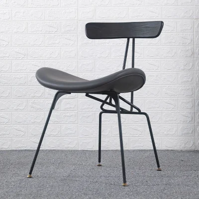  De estilo industrial Silla de Comedor Ins forjado.