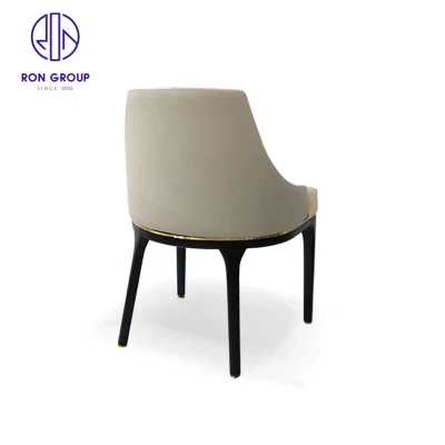 Hot Vender Quality Restaurant Hotel Inicio Armless Grey Sillas de comedor