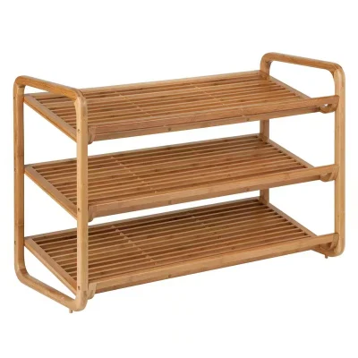  Mayorista Acclive Fábrica Moderna caja de zapatos Muebles de Salón Shoecase Zapata Armario rack