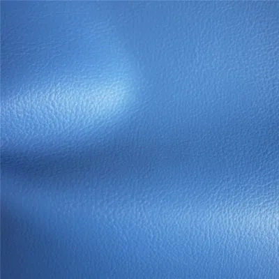 PVC en relieve de imitación de cuero sintético artificiales de tela para muebles sofá