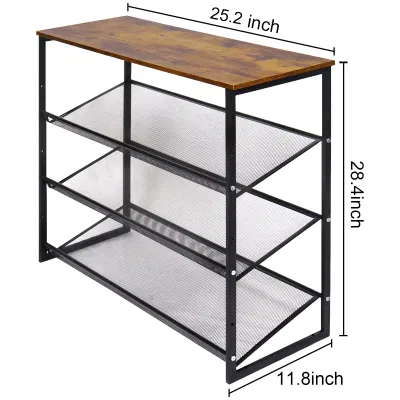  Zapata Vertical Rack, 8 niveles de almacenamiento de la zapata de organizador con ganchos, zapato estrecho Estante para mostrar los 8 pares, el ahorro de espacio, estable y fuerte