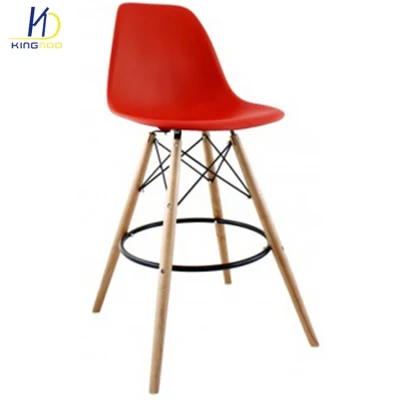  China Wholesale Exterior/Interior moderno Inicio/restaurante/Réplica comercial/Plástico Precio Taburetes para plástico/cocina/Alto/Contador/Muebles de Comedor/Nordic
