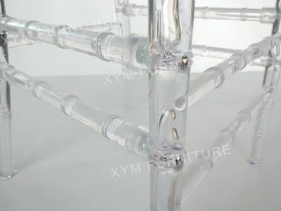 Boda colorida nuevo diseño de alta calidad culinaria de acrílico transparente silla Tiffany