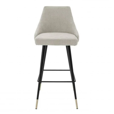 Base metálica personalizada barra de sillas altura Velvet altura Cocina altura Taburete de bar