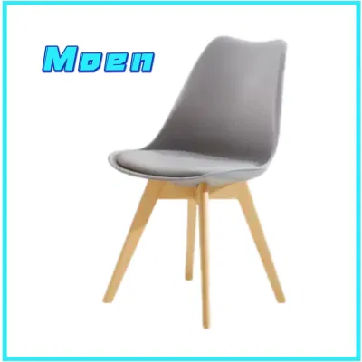 Venta caliente de plástico de bajo precio de la Pierna de Metal Muebles de Comedor Sillas Taburetes