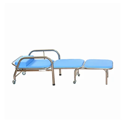 Nuevos hospitales de mejor venta equipamiento mobiliario blanco 3 Way Salón plegables silla plegable mayorista durmiendo