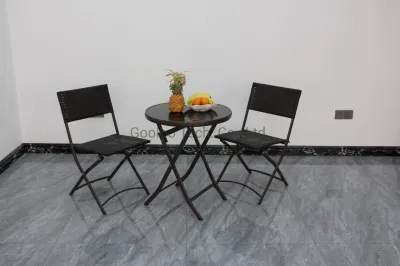  Comercio al por mayor Patio Comedor Villa evento plegable mesa y silla