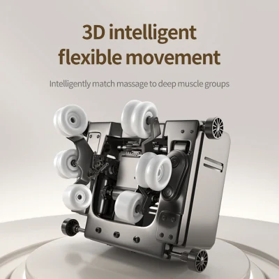 Presión de aire Multifuncional Sillon Masajeador Comercial Ai Control de voz 4D Silla de masaje Thai Stretch Rocking