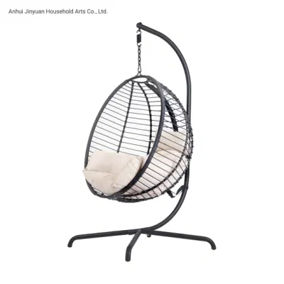 En el exterior Rattan pájaro&prime; S Nido Cesta nórdicos Presidencia balcón colgado silla silla columpio en el hogar