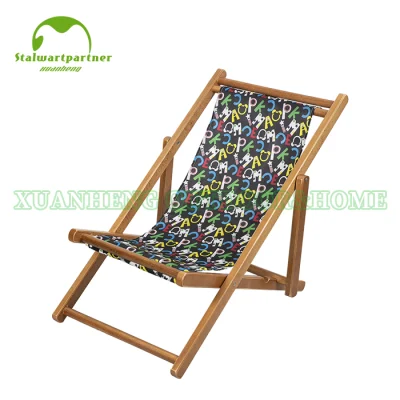 La eslinga de Playa de plegado regulable silla con un resistente tejido Water-Proof