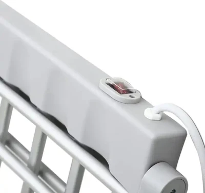 Armario eléctrico para secadora de ropa con alas plegables torre portátil Aleación de aluminio de bastidor de secado eléctrico independiente más caliente