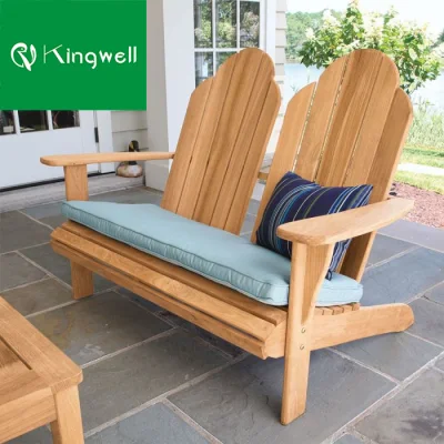 Balcón Venta caliente muebles para exteriores sillas de jardín patio con madera de teca