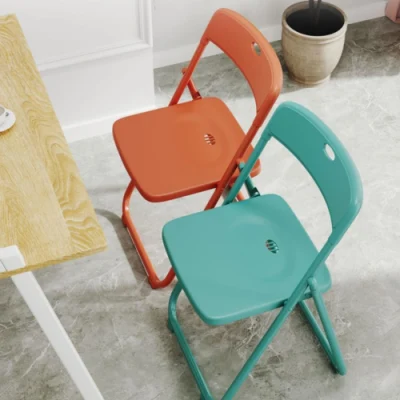 Simple plástico plegable silla sencilla taburete Ci20791