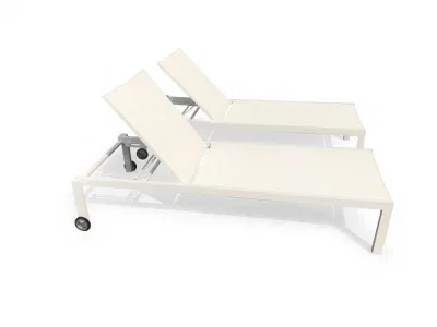 Papel impermeable y colorido wrapped Darwin/ caja de cartón Chaise de piscina doble Salón