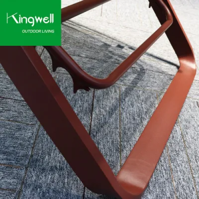 Fábrica OEM Piscina Patio Jardín Sunbed Muebles exterior Chaise Tumbona