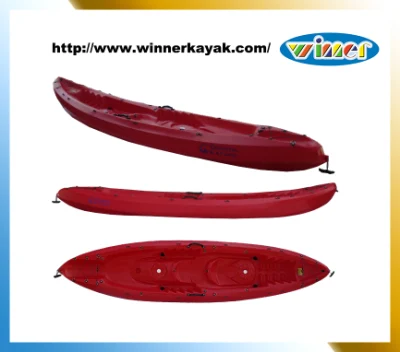 (2+1 plazas) kayaks que puede ser utilizado en el océano y en los ríos