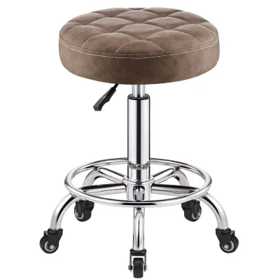  Muebles modernos de Belleza Las heces de metal negro taburete Silla de Comedor Patio Bar Bistro Cafe Restaurante de cocina silla