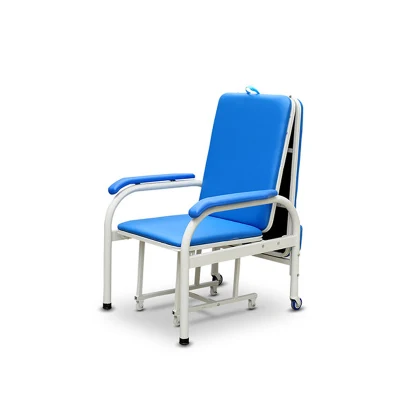 Nuevos hospitales de mejor venta equipamiento mobiliario blanco 3 Way Salón plegables silla plegable mayorista durmiendo