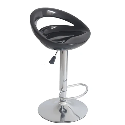 Taburetes Nueva casa de alto lujo Metal nórdico PP de cuero de cocina Silla de alto y moderno mobiliario barato Taburetes con Back