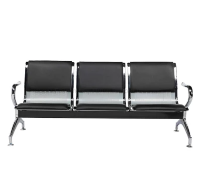 Silla de visitante de muebles de oficina comercial Banco de acero Asientos de terminal de hospital Sala de espera de aeropuerto Silla de espera de oficina (YA-J25)