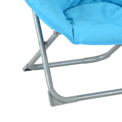 Metal cómodas sillas plegables silla Luna césped